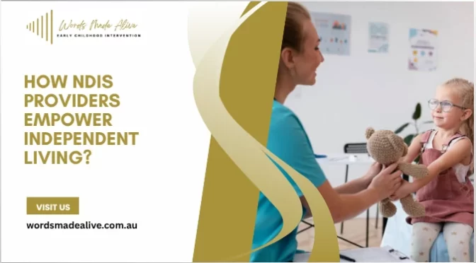 How NDIS Disability Service Providers Empower Independent Living?