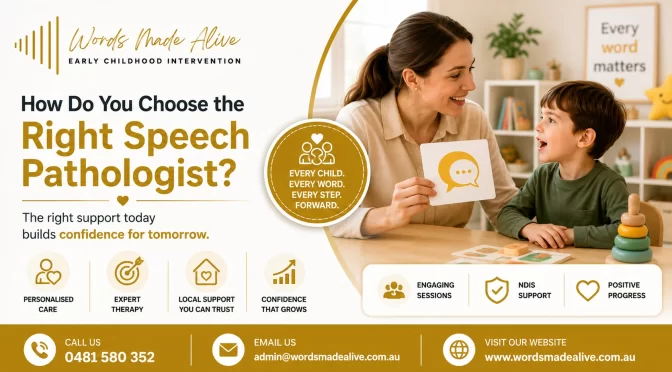 How Do You Choose the Right Speech Pathologist?